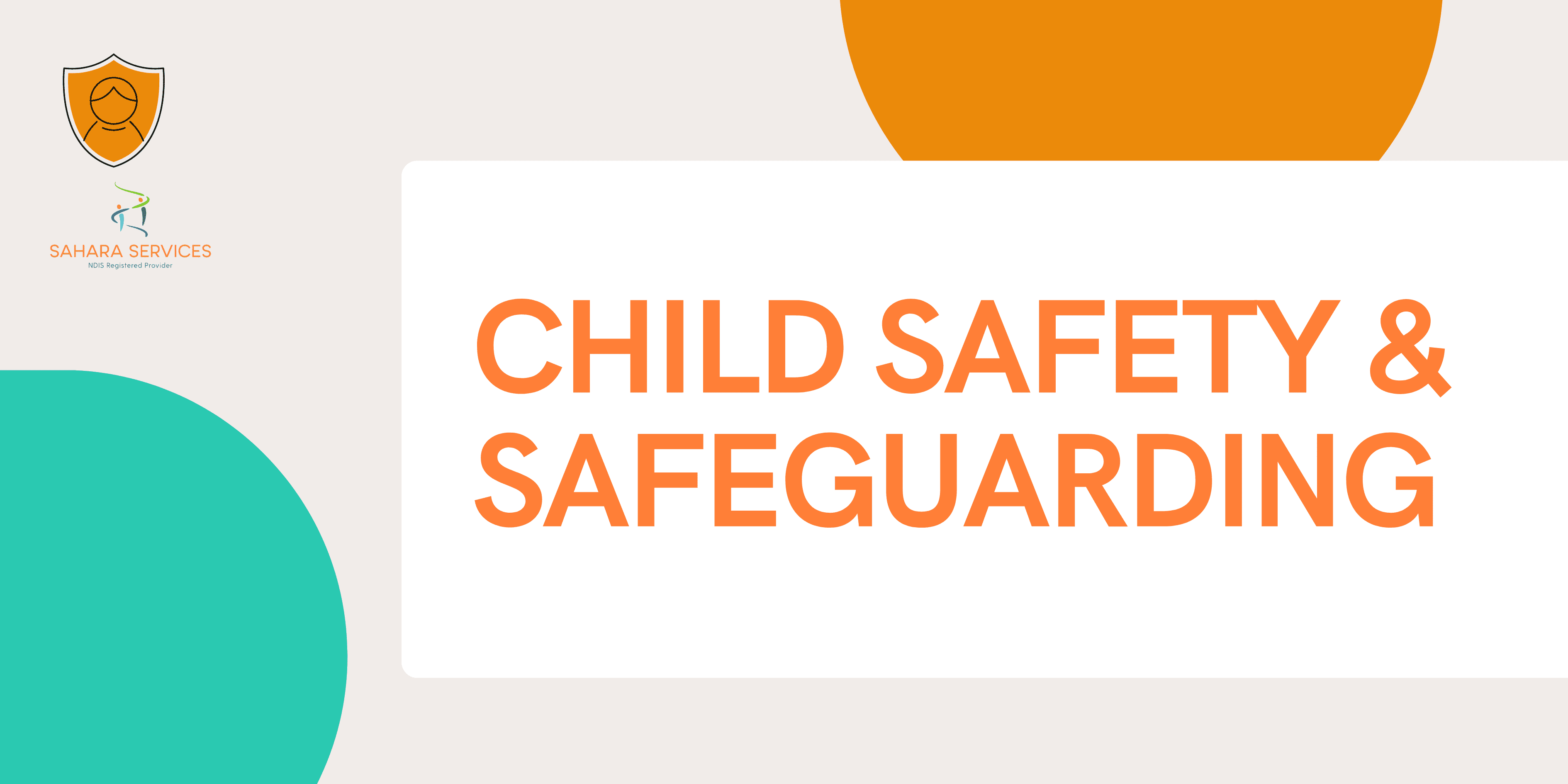 SAHARA SERVICES COMMITMENT TO CHILD SAFETY AND SAFEGUARDING